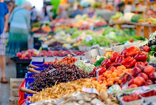 mercado comida alimentacion alimentos