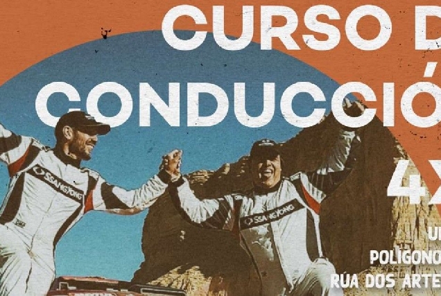 Cartel Curso de Condución 4x4