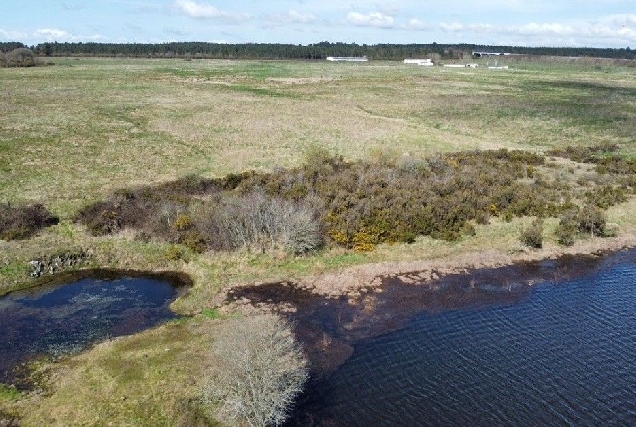 Finca onde se instalará Altri