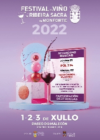 Cartel Festival do Vino da Ribeira Sacra de Monforte 2022 (1)