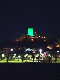 Torre Homenaxe verde