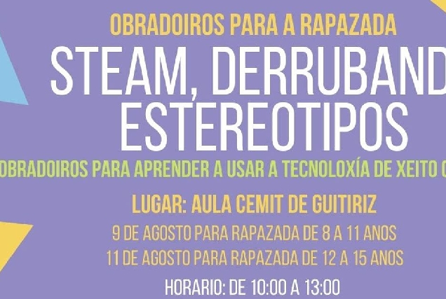 obradoiros steam aula cemit guitiriz portada