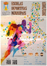 Cartel Escolas Deportivas Monforte