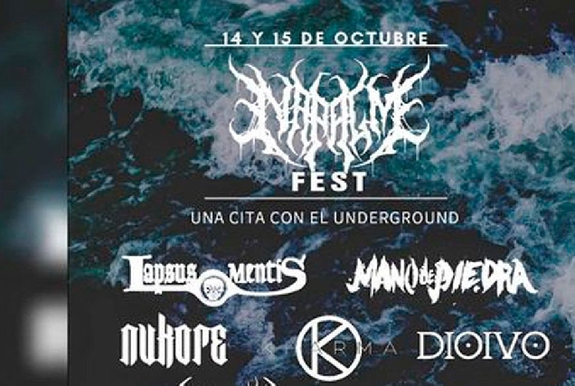 Napalm fest Sarria portada