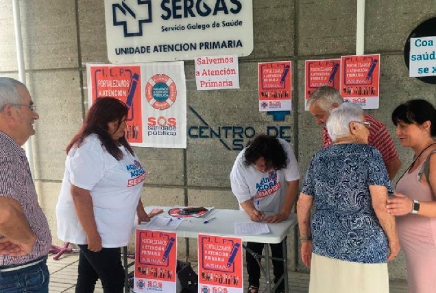 (Recollida de sinaturas para a defensa da atención primaria barreiros