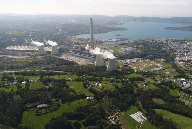 endesa as pontes vista aerea lago