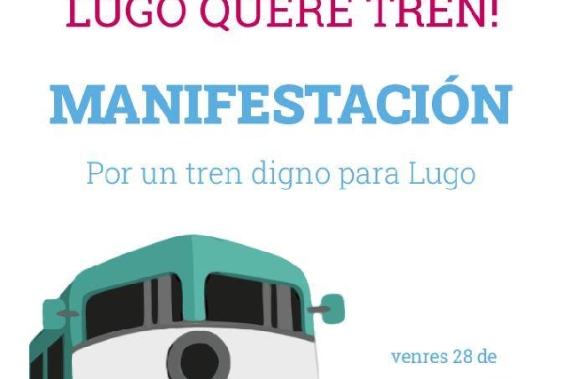 Manifestacion tren