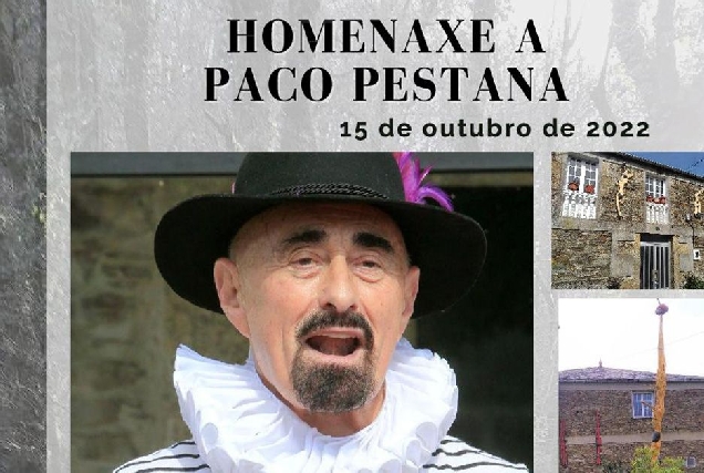 cartel homenaxe a Paco Pestana