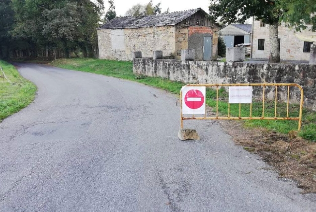 corte trafico afundimento