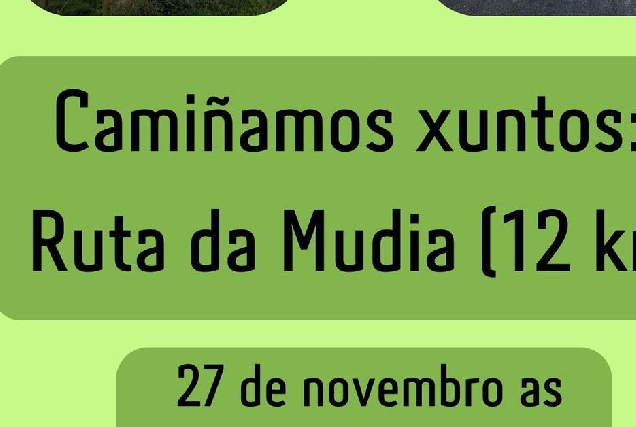 caminamos xuntos ruta da mudia portada