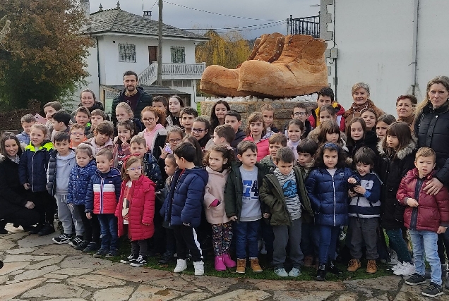 Os nenos de Paradela en Begonte