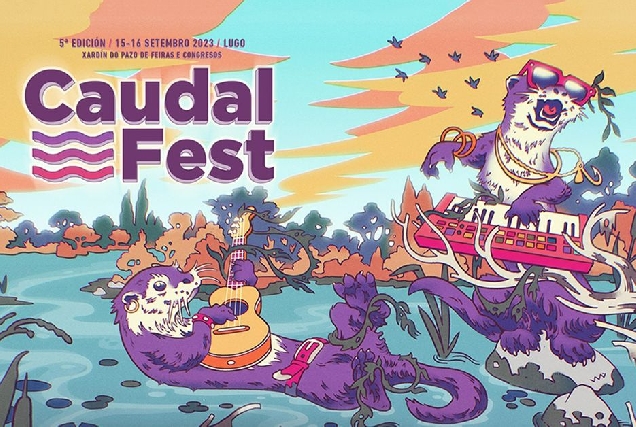 Cartel Caudal Fest 2023 completo portada 2