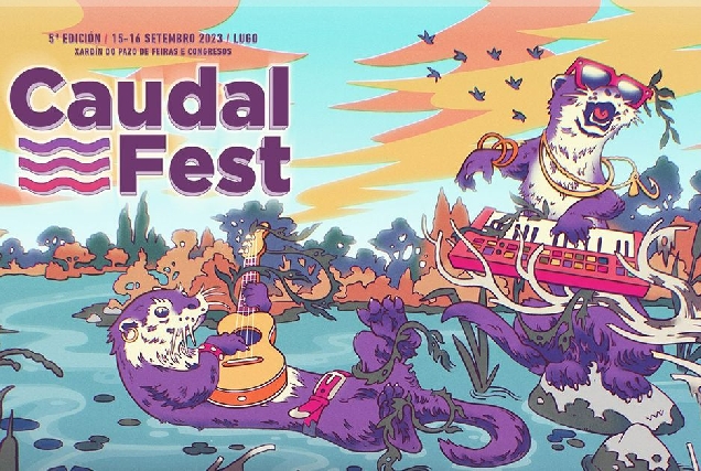 Cartel Caudal Fest 2023 completo portada