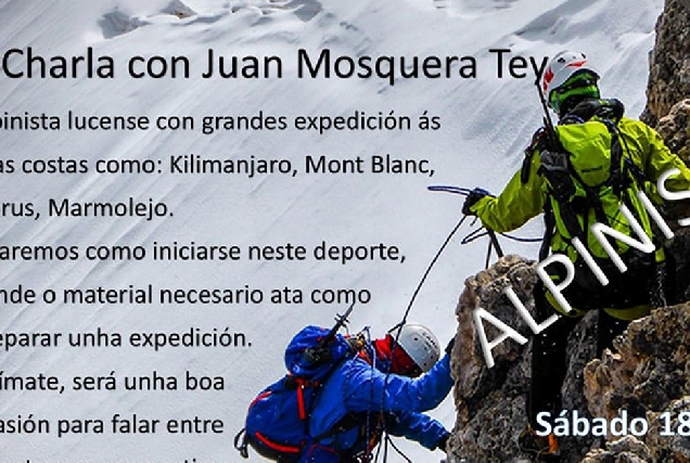 Charla alpinismo fonsagrada portada