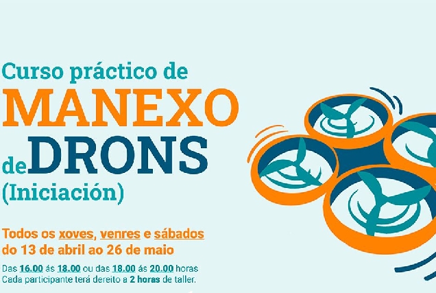 Curso manexo drones portada