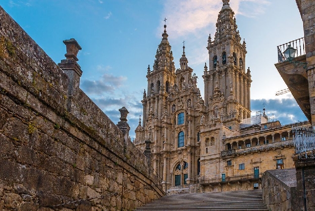 catedral obradoiro santiago de compopstela