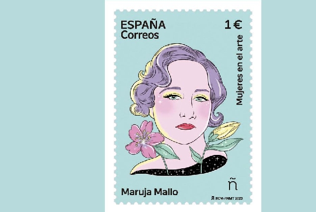 sello correos maruja mallo 