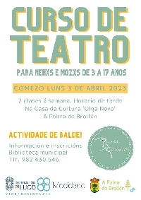 Curso teatro A Pobra do Brollón