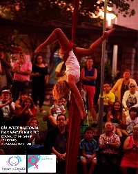 Día das Nenas acrobacias Chantada