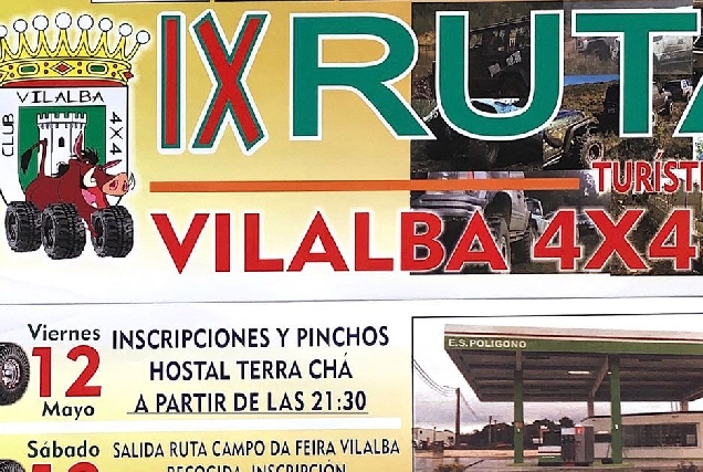 ruta turistica vilalba 4x4 portada