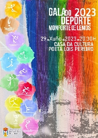 Cartel Gala do Deporte Monforte