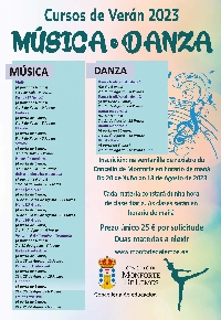 Cartel Verán e Danza Monforte 2023