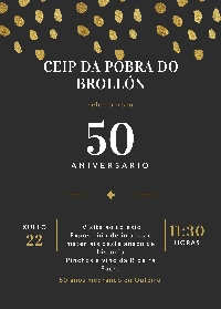 50 anos colexio A Pobra do brollon