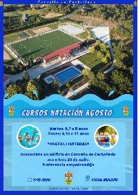 Cursos natación agosto