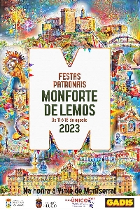 Festas patronais Monforte cartel