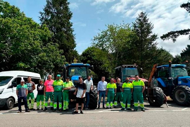 desbroces  tractores Ribadeo