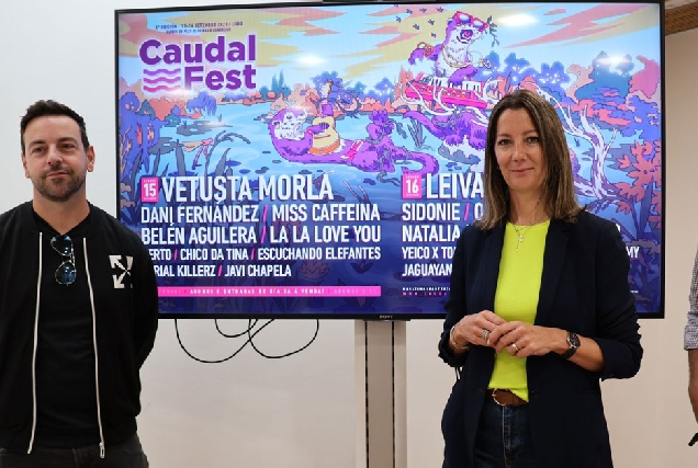 presentacion cartel caudal fest