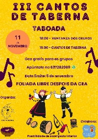 III Cantos de Taberna Taboada