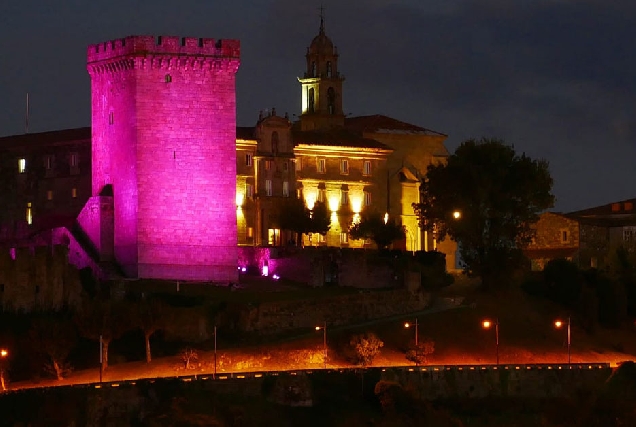 Torre Homenaxe rosa cancro mama Monforte