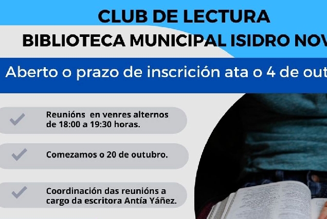 club lectura biblioteca lugo