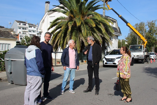 renovacion alumeado barrio da ponte