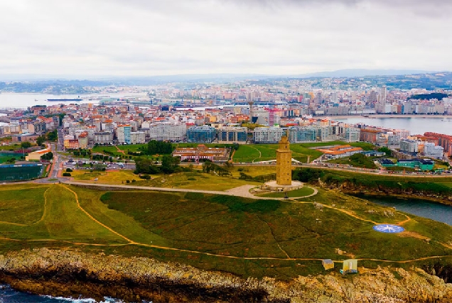 vista cidade coruna