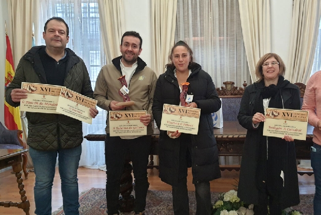 entrega de premio concurso tapas mondonedo