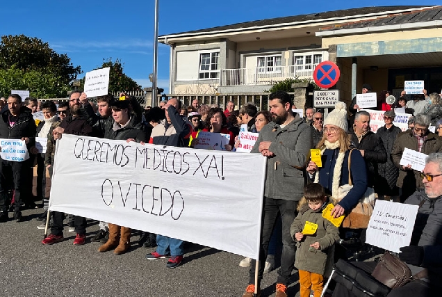 concentración médicos sanidade O Vicedo