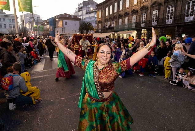 Desfile de Entroido na Coruña