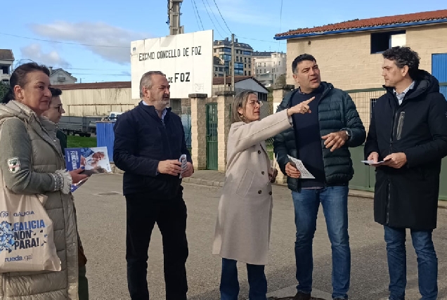 PP Visita ás inmediacións da depuradora de Foz (1)