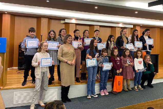 entrega premios Certame de Poesía Infantil 'Nadal 2023' monterroso