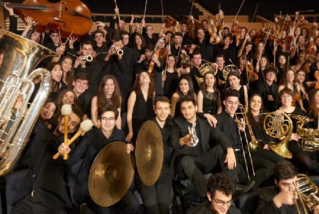 Imaxe daOrquestra Xove da Sinfónica de Galicia