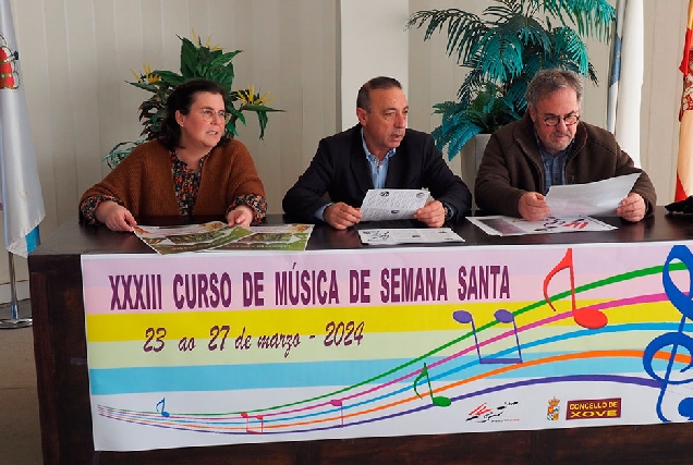 presentacion curso musica orquestral semana santa xove 2024