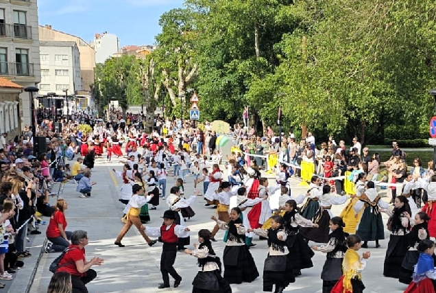 Imaxe da celebración do XXXVI Día da Muiñeira de Arteixo que organizou Xiradela