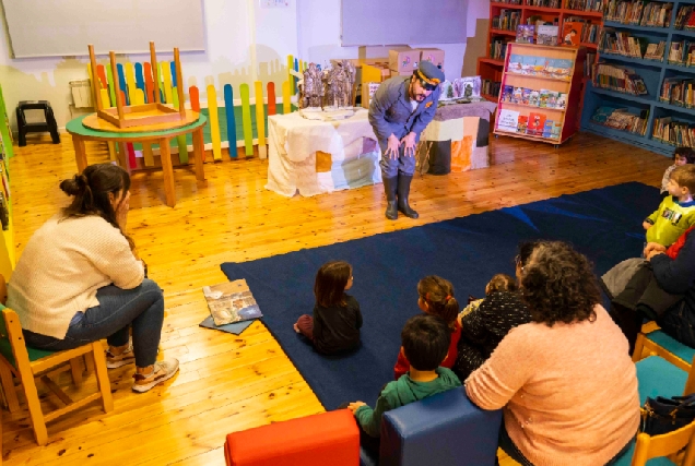 Imaxe dunha obra de teatro infantil en Culleredo