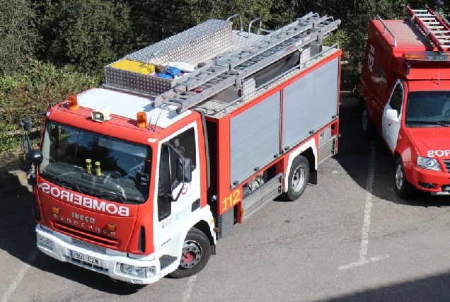 Camión de Bombeiros da Deputación de Ournse