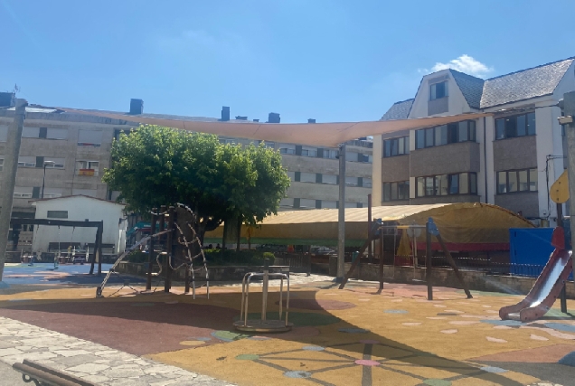 Imaxe do parque infantil de Teixeiro