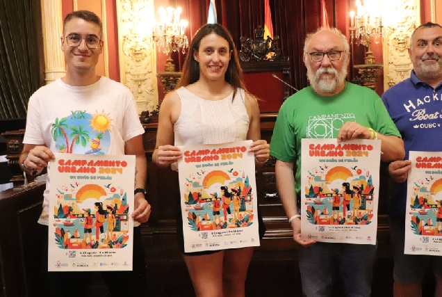 Presentación do Campamento Urbano 'Cidade de Ourense' 2024