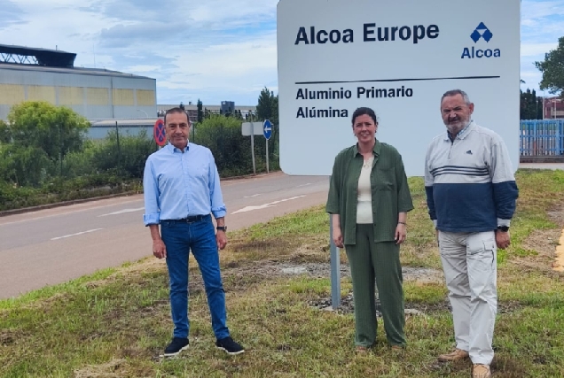 Os senadores do PP en Alcoa